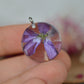 Wallflower necklace 2.4 cm.