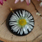 Gold-plated daisy necklace