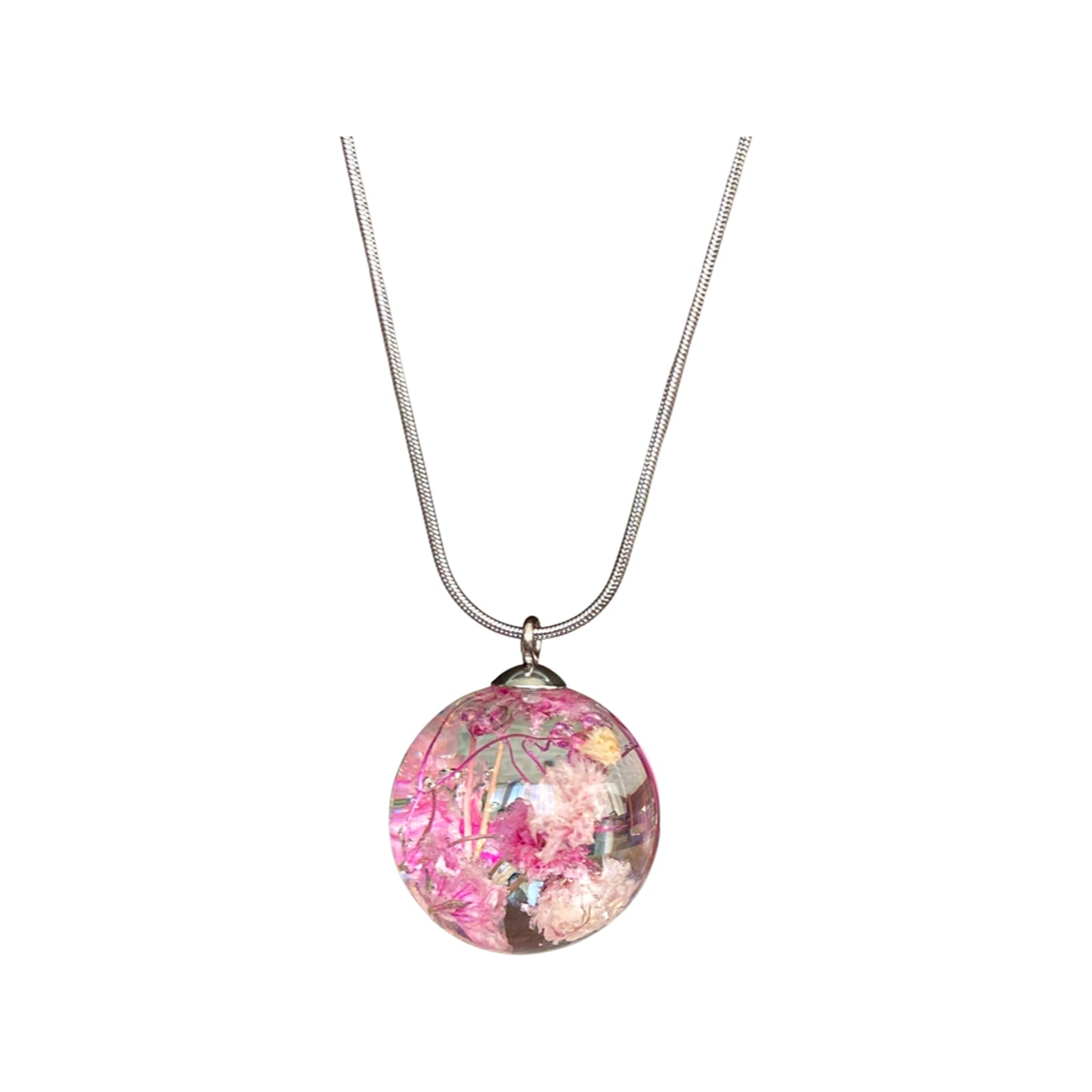 Gypsophila necklace