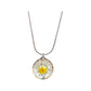 Real daisy necklace