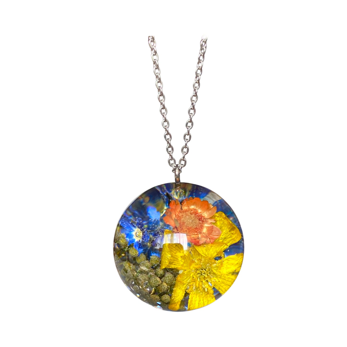 Sunny floral necklace