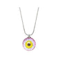 Paper daisy necklace