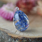 Forget-me-not egg necklace