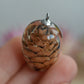 Pinecone necklace