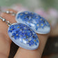 Forget-me-not earrings