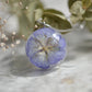 Meadow cranesbill necklace