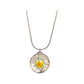 Real daisy necklace