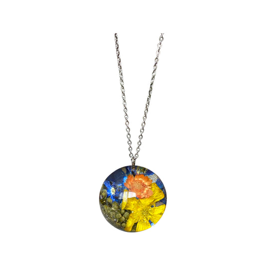 Sunny floral necklace