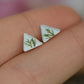 Triangle fern studs