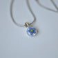 Little forget-me-not necklace