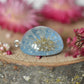 Blue dandelion necklace