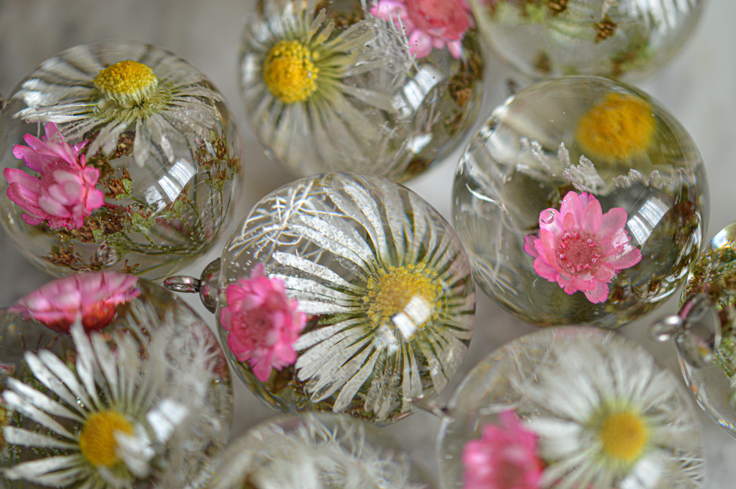 Beautiful floral necklace